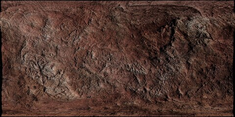 Zwerg Planet Ceres. Enddecke seine Oberfläche, oder nutze diese Textur, und erschaffe dein Ceres. - obrazy, fototapety, plakaty