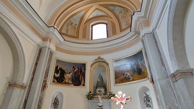 Ischia - Panoramica verticale della Chiesa dell'Addolorata