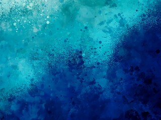 幻想的な水色の水彩テクスチャ背景
