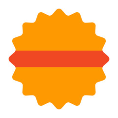 Obraz premium Colour icon for Badge