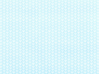 白と水色の爽やかな青海波背景