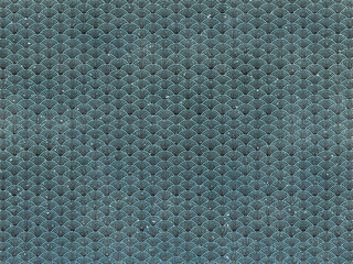 黒い和紙と青い青海波の和風背景