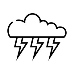 Isolated Electricity Line SVG Free Vector Graphic