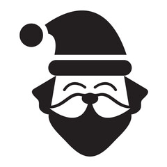 Isolated Christmas Glyph Icons SVG Free Vector Graphic