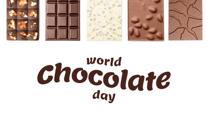 Banner for celebration of World Chocolate Day