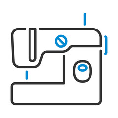 Modern Sewing Machine Icon