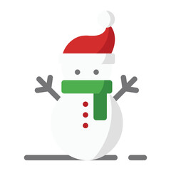 Isolated Christmas Icons SVG Free Vector Graphic