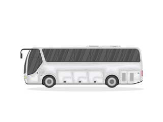 vehicle mockup template vector banner brand business transport illustration box bus logistics public