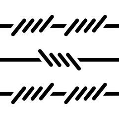 Obraz premium Fence Icon