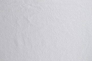 White natural cotton cloth background