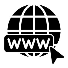 Isolated Internet of Things Glyph Icons SVG Free Vector Graphic