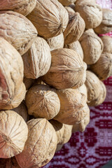 Fototapeta na wymiar walnuts close up