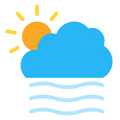 Isolated Weather Icons SVG Free Vector Graphic