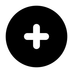 Isolated Circle User Interface Glyph Icons SVG Free Vector Graphic