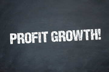 Obraz premium Profit Growth!