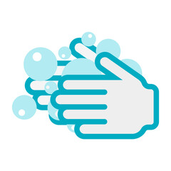 Isolated Covid Icons SVG Free Vector Graphic