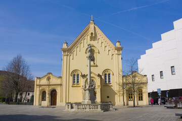 Fototapeta na wymiar St. Stephen's Church in Bratislava, Slovakia