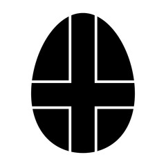 Isolated Happy Easter Glyph Icons SVG Free Vector Graphic