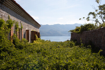 house in the mountains