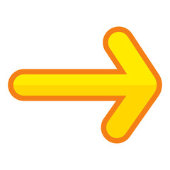 Isolated Arrow Color Line SVG Free Vector Graphic