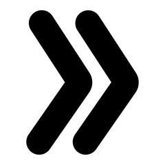 Isolated Arrow Glyph Icons SVG Free Vector Graphic