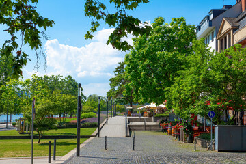 Koblenz, Uferpromenade am Rhein