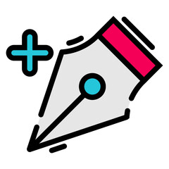 Isolated Graphic Design Color Line SVG Free Vector Graphic