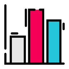 Isolated Graphic Design Color Line SVG Free Vector Graphic