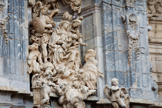 Old cathedral located in Murcia, Spain with a large history. Truly recomended to visit it. 