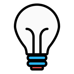 Isolated Online Learning Color Line SVG Free Vector Graphic