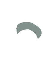 Green Real Brush Stroke for Graphic Elements