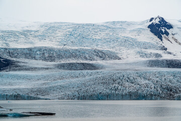 scenic glacier lagoon in Iceland
