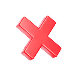 Obraz premium Red Cross. Redrawing. No 3d icon. Isolated object on a transparent background