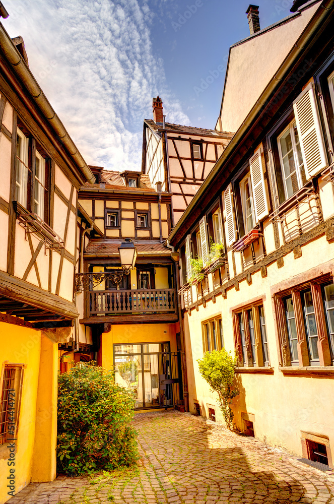 Wall mural Colmar, France, HDR Image