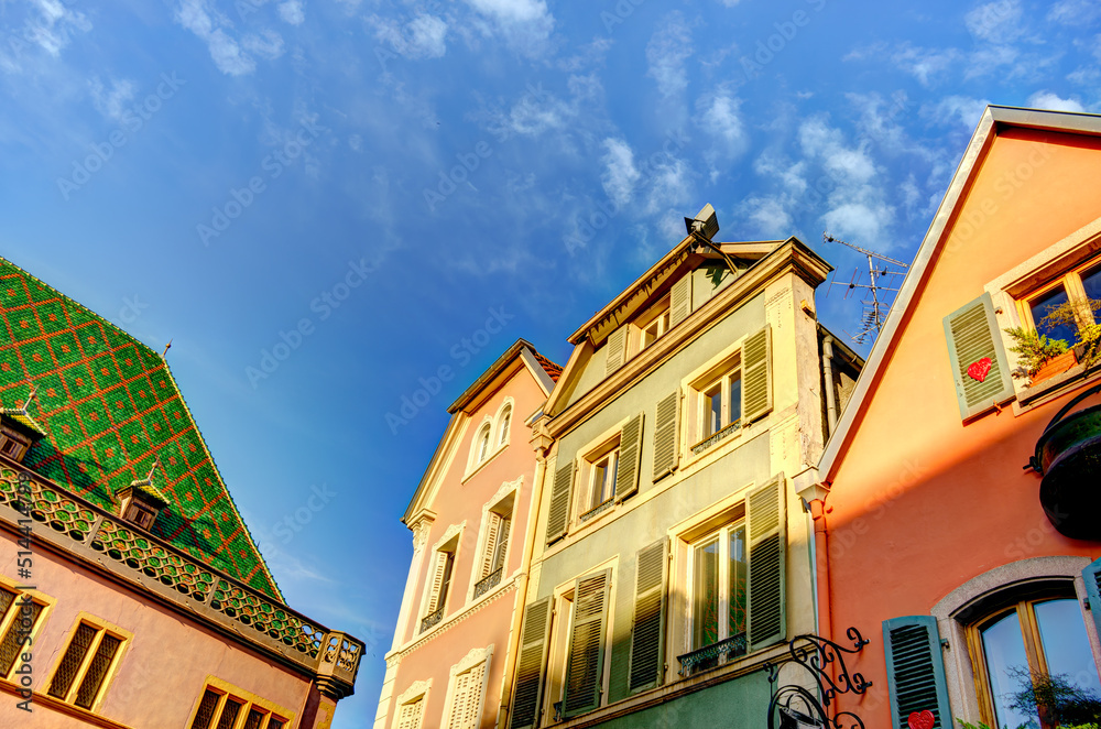 Wall mural colmar, france, hdr image