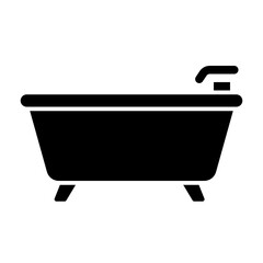 Isolated Hotel Glyph Icons SVG Free Vector Graphic