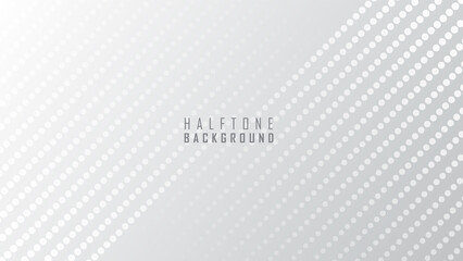 White background with halftone dots