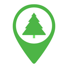 Isolated Map Pin Location Icons SVG Free Vector Graphic