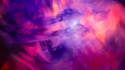 3D Rendering of Dust and Cloud Interstellar in a Universe