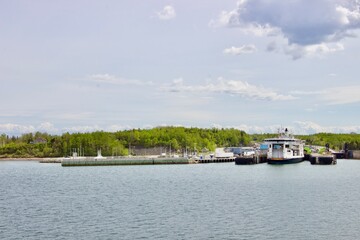 Obraz premium Caribou Ferry Terminal, Nova Scotia