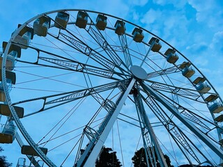 ferris wheel against sky