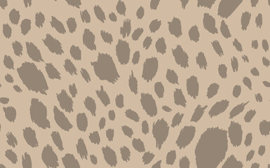 Abstract modern leopard seamless pattern. Animals trendy background. Color decorative vector stock illustration for print, card, postcard, fabric, textile. Modern ornament of stylized skin