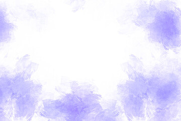 Alcohol ink violet transparent background. Blue soft and bright ink texture. Purple paint natural colors. Template for banner. High Resolution watercolor texture. Brushstroke backround