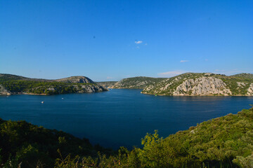 Fototapeta na wymiar parco naturale di krka in croazia 