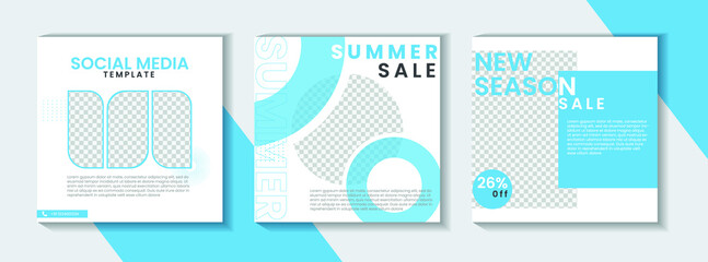 Set of  minimal square social media template. Black and yellow background color with stripe line shape. Suitable for social media post and web internet ads. 