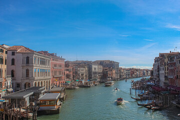 city grand canal in Venice