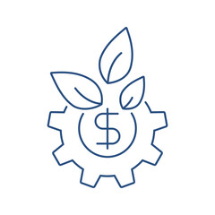 Business start up management icon