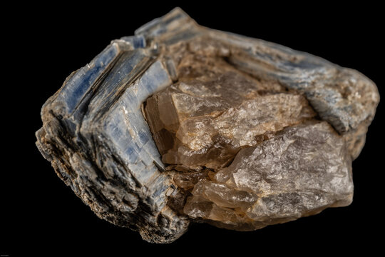 kyanite crystal with well developed cleavage