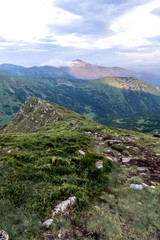 Sunset in Carpathians