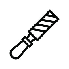 rasp line icon illustration vector graphic